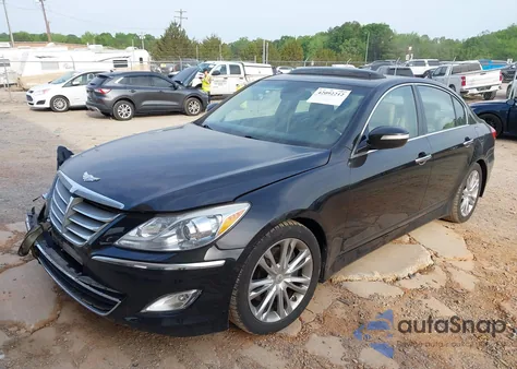 2014 Hyundai Genesis 3.8 z USA, uszkodzony, nr VIN KMHGC4DD2EU260177